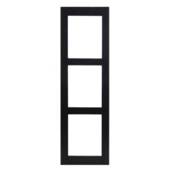 2N Surface Installation Frame For 3 Modules - Black