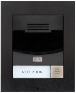 2N IP Solo Surface Mount Intercom 9155301CBS In Black