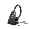 Jabra Evolve 65+ UC Bluetooth Stereo Headset With Charging Stand -Network Equipment Store 6599 823 499