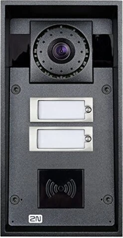 2N IP Force 9151102 - 2 Buttons, HD Camera, 10w Speaker &RFID Ready