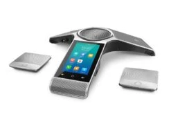 Yealink CP960 IP Conference Phone With 2 CPW90 Extension Microphones -Network Equipment Store CP960 CPW90 ip conference phone side