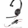 Poly Plantronics Blackwire Monaural C5210 USB-C