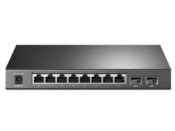 TP-Link T1500G-10PS 8-Port Gigabit POE Smart Switch With 2 SFP Ports -Network Equipment Store T1500G 10PS Switch Back