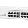 Aruba Instant On 1430 16-Port Unmanaged Gigabit Switch (R8R47A) 1 Aruba Instant On 1430 16-Port Unmanaged Gigabit Switch (R8R47A) -Network Equipment Store aruba instant on 1430 16 port unmanaged gigabit switch r8r47a front angle