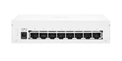 Aruba Instant On 1430 8-Port Unmanaged Layer2 Gigabit Switch (R8R45A) -Network Equipment Store aruba instant on 1430 r8r45a 8g unmanaged switch back image