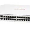 Aruba Instant On 1830 48-Port Smart PoE+ Switch With 24 PoE Ports -Network Equipment Store aruba instant on 1830 jl815a switch front angle image