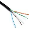 Cat6 UTP External Grade PE Cable - Black - 305m
