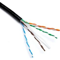 Cat6 UTP External Grade PE Cable - Black - 305m