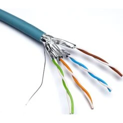 Cat6A Cable 305 Metre Box - Ice Blue