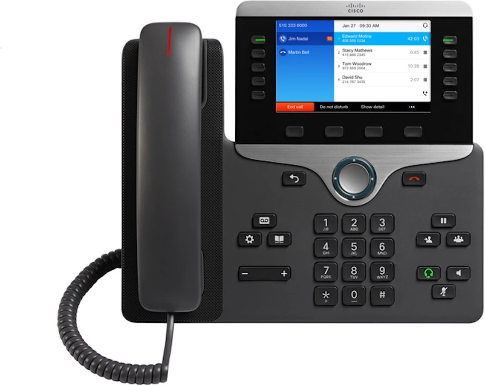 Cisco 8841 IP Phone 5 Line / 5 SIP Accounts (SIP ONLY) 3 Cisco 8841 IP Phone 5 Line / 5 SIP Accounts (SIP ONLY)