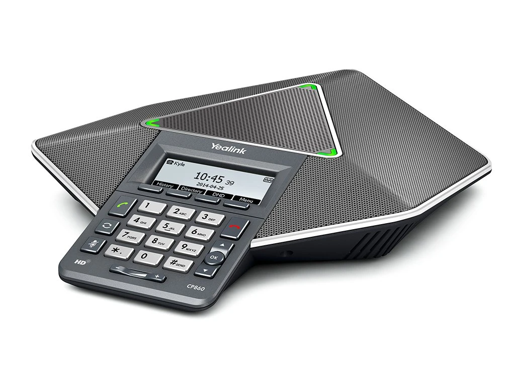 Yealink CP860 IP Conference Phone / 2 CPE80 Expansion Microphones 3 Yealink CP860 IP Conference Phone / 2 CPE80 Expansion Microphones