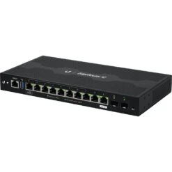 Ubiquiti EdgeRouter 12P - 10 Configurable PoE Ports And 2 SFP Ports 7 Ubiquiti EdgeRouter 12P - 10 Configurable PoE Ports And 2 SFP Ports -Network Equipment Store er 12p side angle photo