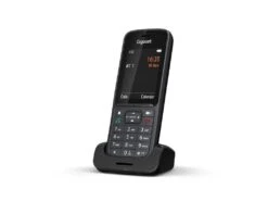 Gigaset SL800H PRO DECT Grey Handset 7 Gigaset SL800H PRO DECT Grey Handset -Network Equipment Store gigaset sl800h pro dect handset side angle
