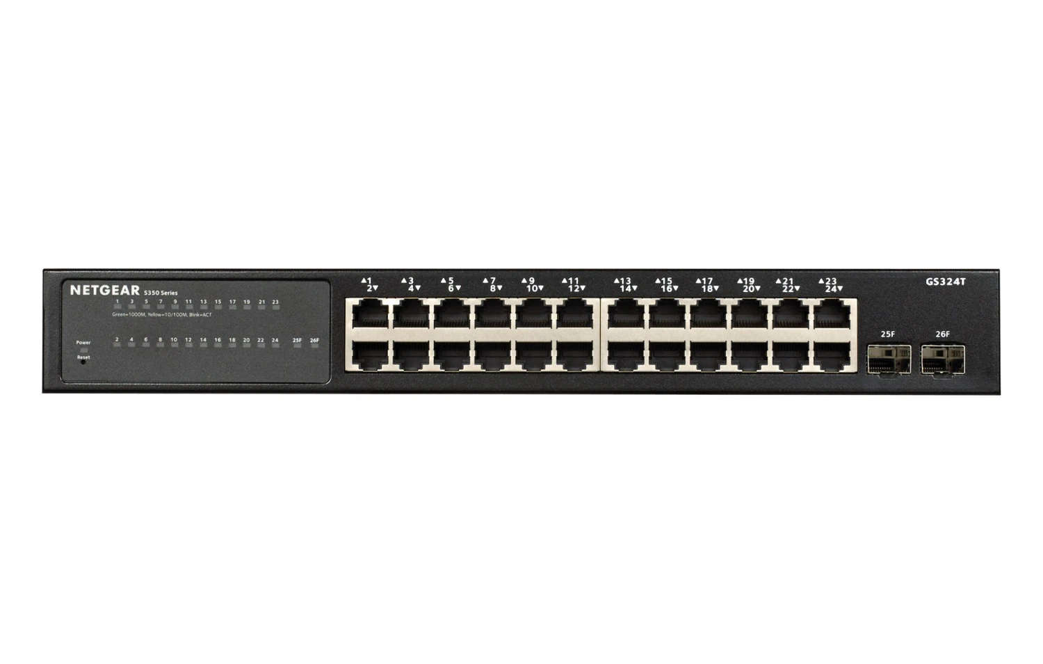 Netgear GS324T 24-Port Gigabit Smart Managed Pro Switch 4 Netgear GS324T 24-Port Gigabit Smart Managed Pro Switch - Image 2