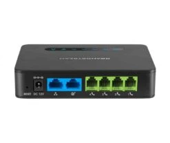 Grandstream HT814 4 Port VoIP Analogue Telephone Adaptor And Router