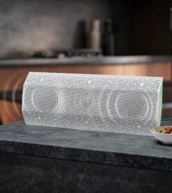 Lithe Audio IO1 Indoor & Outdoor Passive Speakers (Pair) In White -Network Equipment Store lithe audio io1 indoor outdoor speaker counter mounted