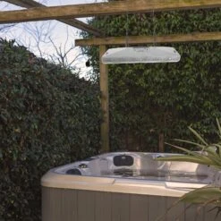 Lithe Audio IO1 Indoor & Outdoor WiFi Active Speaker (White) -Network Equipment Store lithe audio io1 indoor outdoor wifi master speaker pendant hanging mounted