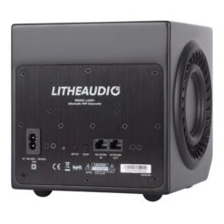 Lithe Audio Wireless Micro Sub Woofer With Wi-Fi Speaker Bundle -Network Equipment Store lithe audio wireless micro sub woofer back image