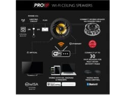 Lithe Audio Pro Series Bluetooth & Wi-Fi Ceiling Speaker - Single 12 Lithe Audio Pro Series Bluetooth & Wi-Fi Ceiling Speaker - Single -Network Equipment Store lithe pro 06500 image 5