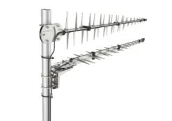 Poynting LPDA-0092-LTE 2x High Gain Directional Antennas With Bracket -Network Equipment Store poynting lpda 0092 lte side angle