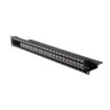 Roline Keystone 19'' Module Frame Cat.5/Cat.6, 24 Ports, Blank, Unshi -Network Equipment Store roline keystone 19 module frame cat.5 cat.6 24 ports blank unshielded black