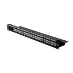 Roline Keystone 19'' Module Frame Cat.5/Cat.6, 24 Ports, Blank, Unshi