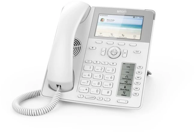 Snom D785W 12 Accounts / 4 Lines SIP/ VoIP IP Phone In White (No PSU) 4 Snom D785W 12 Accounts / 4 Lines SIP/ VoIP IP Phone In White (No PSU) - Image 2