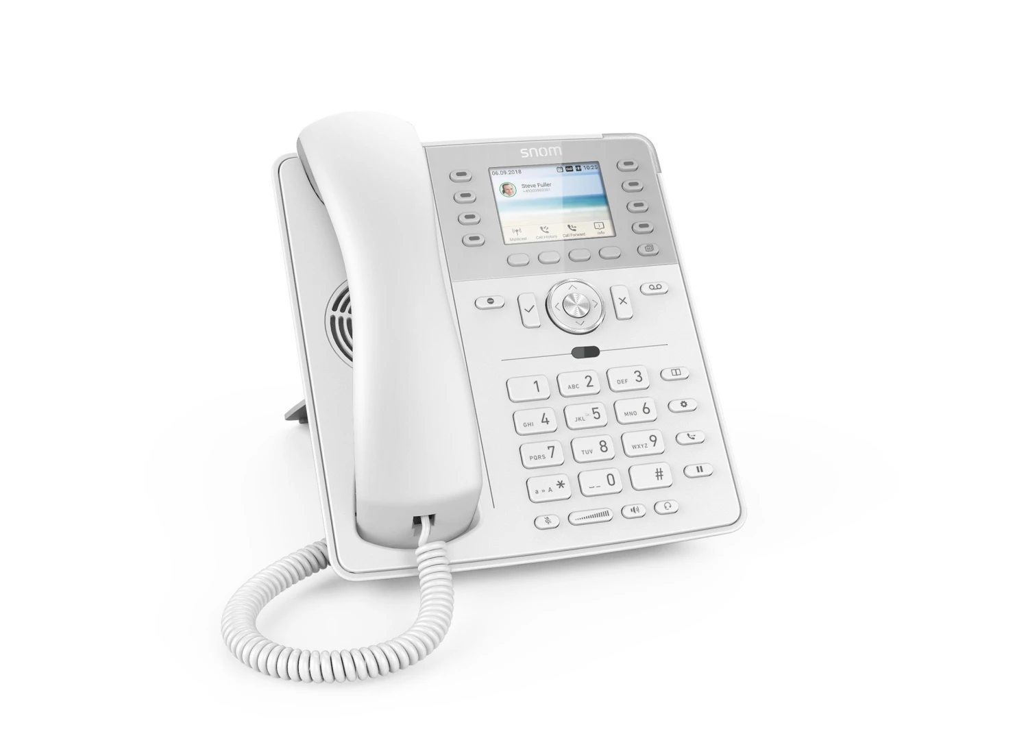 Snom D785W 12 Accounts / 4 Lines SIP/ VoIP IP Phone In White (No PSU) 3 Snom D785W 12 Accounts / 4 Lines SIP/ VoIP IP Phone In White (No PSU)