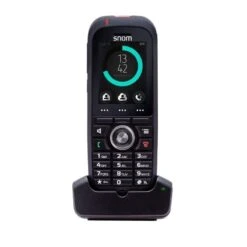 Snom M70 Ruggedised DECT Handset 6 Snom M70 Ruggedised DECT Handset -Network Equipment Store snom m70 ruggedised dect handset front image
