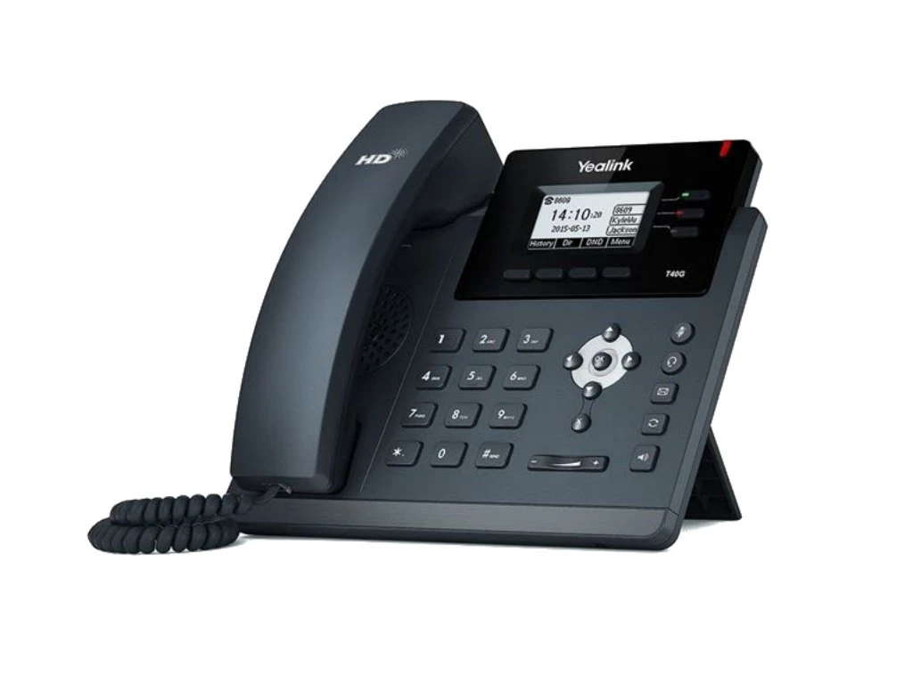 Yealink T40G Gigabit IP Phone With Three Lines & HD Voice 4 Yealink T40G Gigabit IP Phone With Three Lines & HD Voice - Image 2