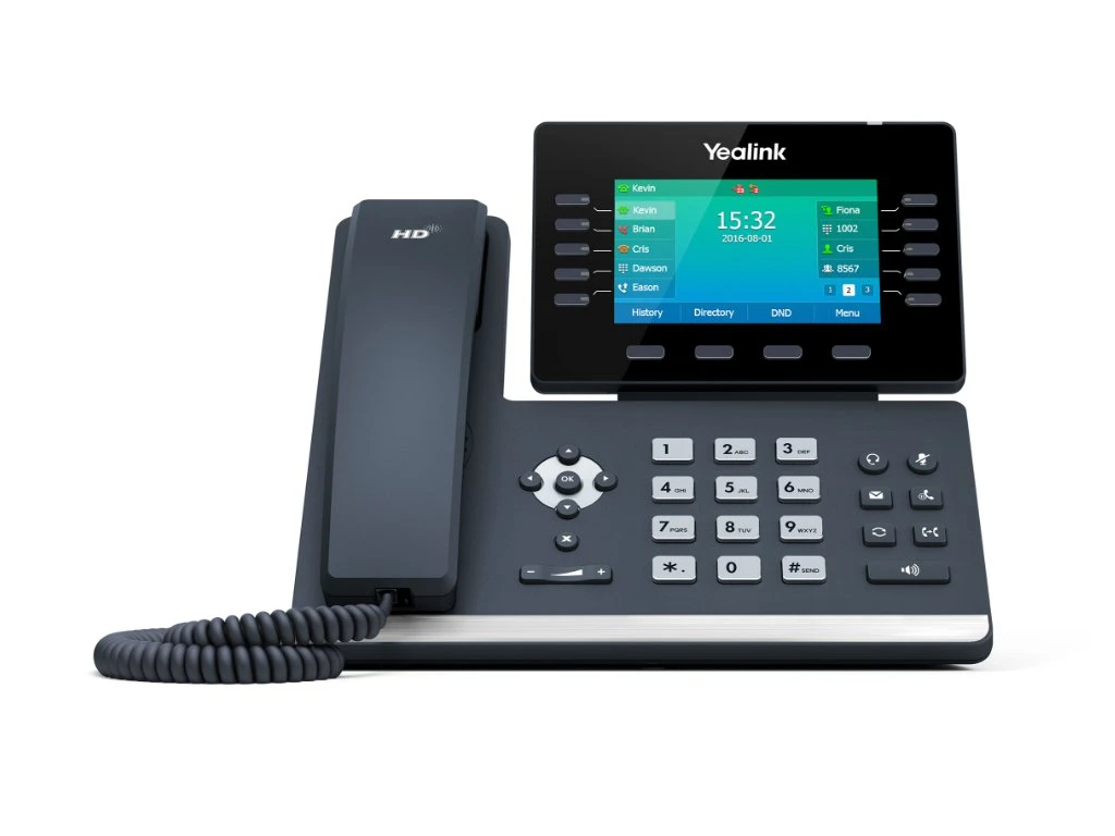 Yealink T54S 16 Line / 16 Account VoIP PoE Smart Media Phone 4 Yealink T54S 16 Line / 16 Account VoIP PoE Smart Media Phone - Image 2