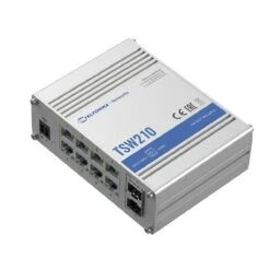 Teltonika TSW210 8-Port Gigabit Unmanaged Industrial Switch