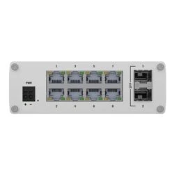 Teltonika TSW210 8-Port Gigabit Unmanaged Industrial Switch -Network Equipment Store teltonika tsw210 unmanaged 8 port switch side panel image