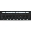 Titan CAT6 24-PORT Patch Panel - 1U -Network Equipment Store titan 24p cat6 1upanel