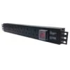 Titan 6 Way Horizontal PDU UK Sockets With C14 Plug -Network Equipment Store titan 6 way pdu with c14 plug