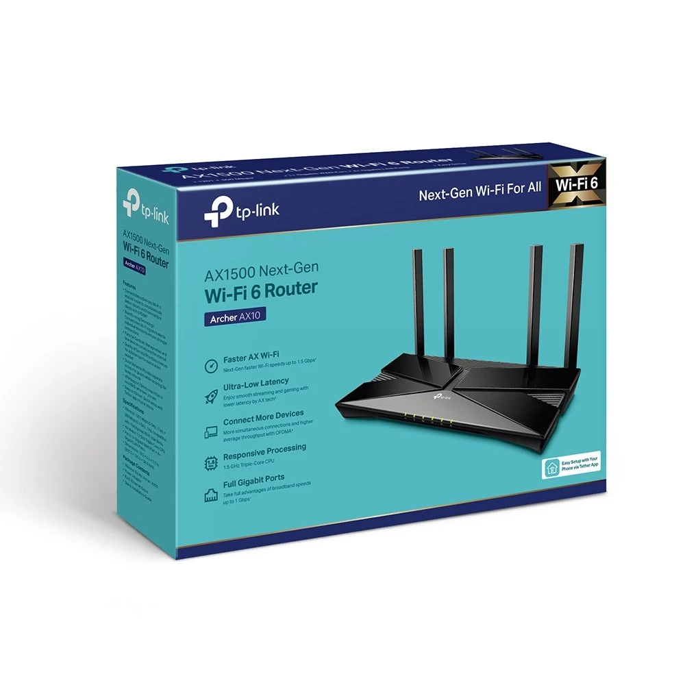 TP-LINK Archer AX10 Wi-Fi 6 Router 6 TP-LINK Archer AX10 Wi-Fi 6 Router - Image 4