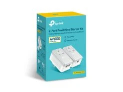 TP-Link TL-PA4022PKIT AV600 2-port Passthrough Powerline Starter Kit -Network Equipment Store tp link tl pa4022pkit box