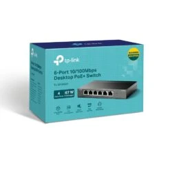 TP-Link TL-SF1006P Unmanaged 6-Port Switch With 4-Port PoE+ -Network Equipment Store tp link tl sf1006p poe unmanaged switch box