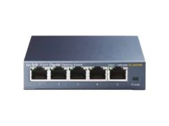 TP-Link TL-SG105 5 Port Gigabit Ethernet Desktop Switch -Network Equipment Store tp link tl sg105 5 port switch front