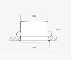 Zuma Luminaire Wireless Downlight -Network Equipment Store zuma luminaire dimensions